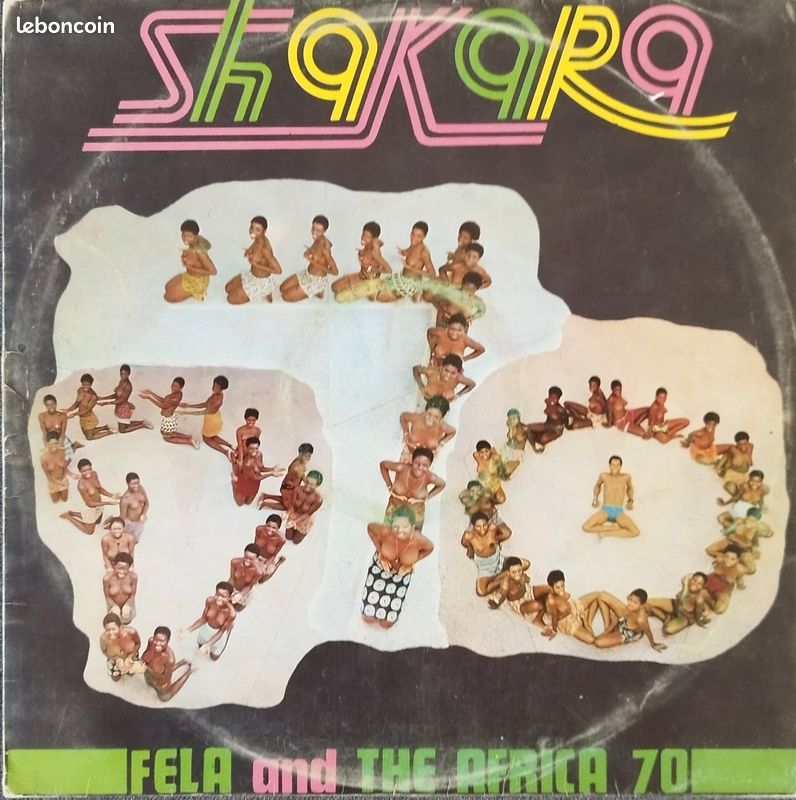 Fela Ransome-Kuti And The Africa '70 – Shakara rare original afrobeat Nigeria classic LP (image 1)
