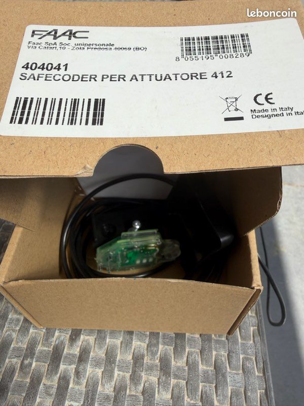 Capteur fin de course portail Faac 404041 (image 2)