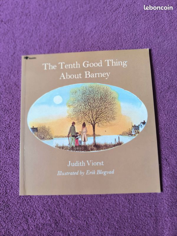 Livre anglais enfant The Tenth Good Things About Barney (English Book) (image 1)