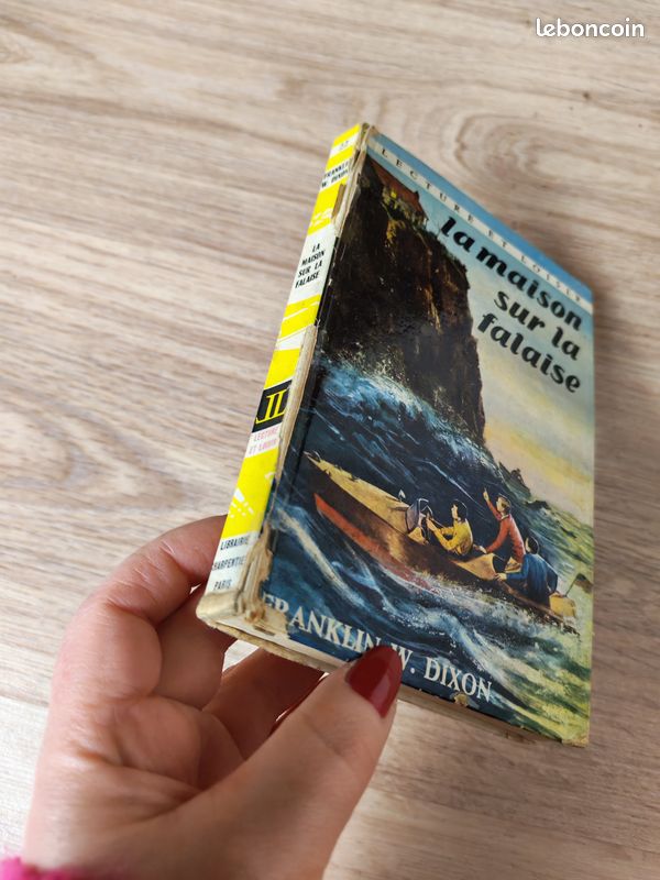 La maison sur la falaise, livre de Franklin W. Dixon Lecture et Loisir (image 10)