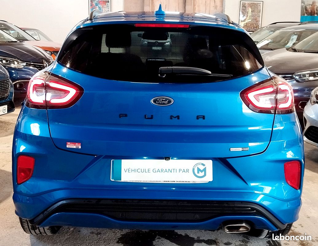 Ford puma (2) 1.0 ecoboost mhev 125cv s&s st-line x bvm6 premiere main entretien exclusif ford a jour garantie 6 mois (image 6)