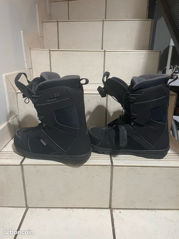 Boots de snowboard Salomon titan 42 2/3 Sport Plein air