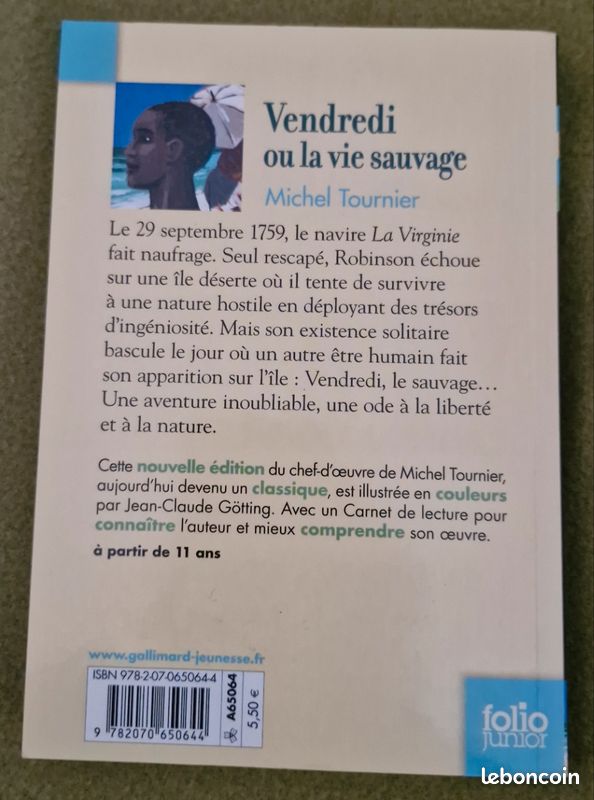 Vendredi ou la vie sauvage - Michel Tournier (image 2)