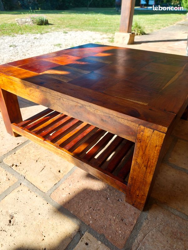 Table basse bois (image 1)