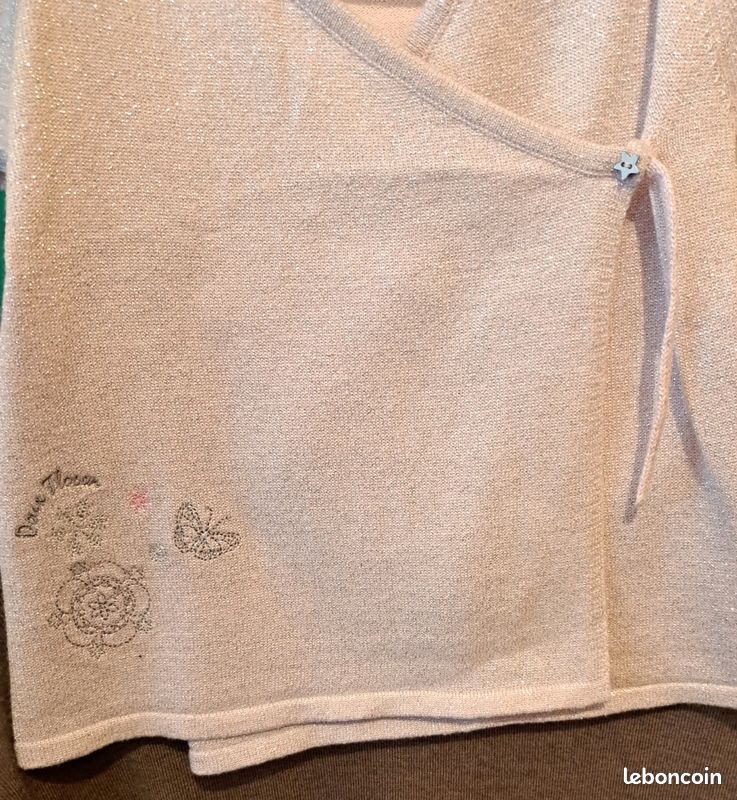 Belle petite robe tunique pour les fêtes. 24 mois (image 3)