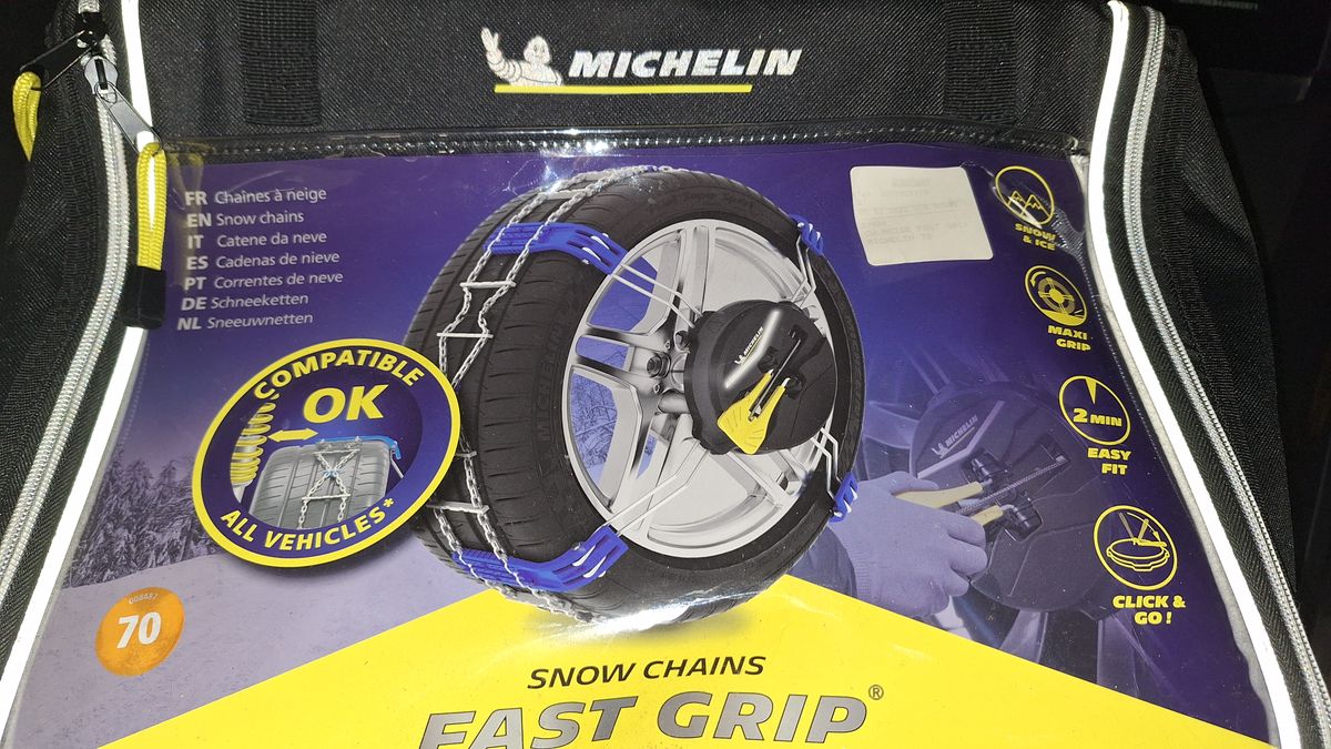 Chaines neige frontale MICHELIN FASTGRIP vehicule non chainable