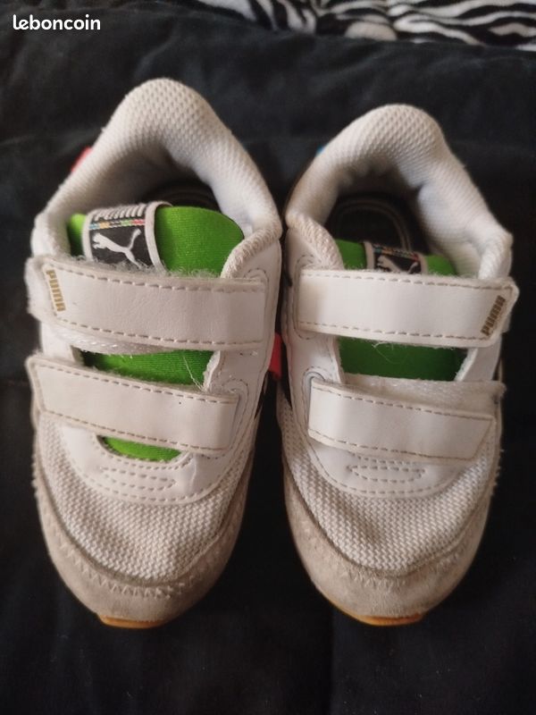 Baskets Puma a scratch bébé taille 23 garçon Chaussures