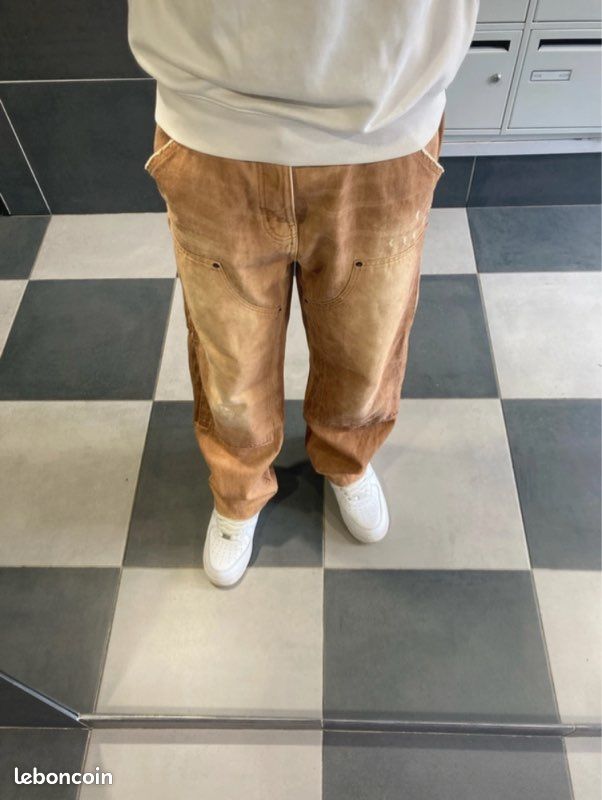 Baggy carpenter marron (image 1)