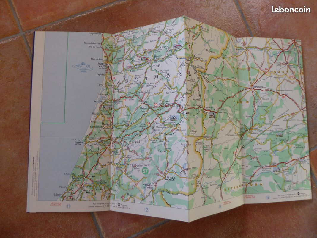Cartes Michelin années 50 - Collection