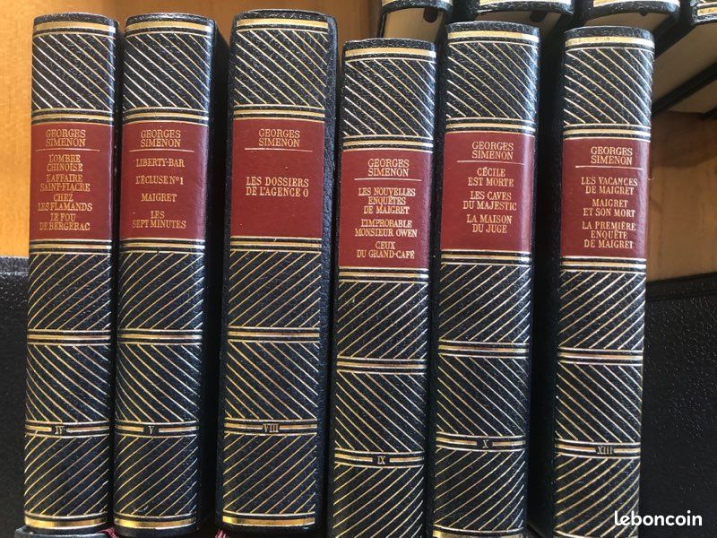 2 séries de romans de Georges Simenon (image 1)