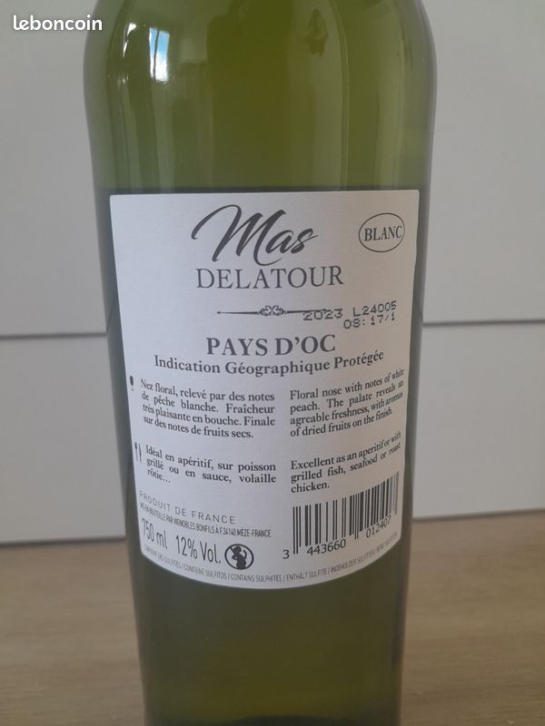 Vin Blanc Mas de la Tour 2022 (image 3)