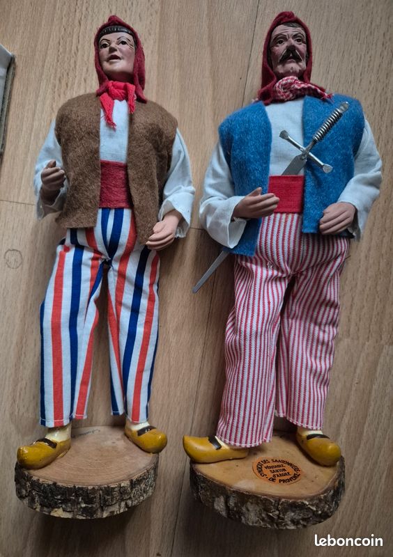 2 santons de Provence Sylvette Amy (image 1)