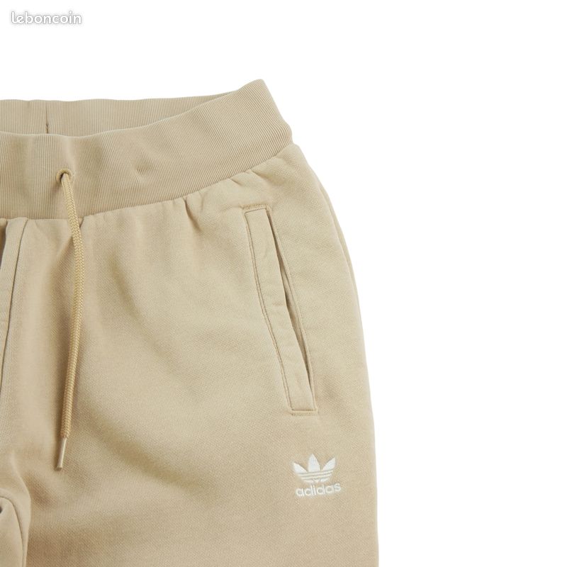 Adidas Jogging Originals Trefoil Sportswear Femme Taille S Beige #QWE1349 (image 3)