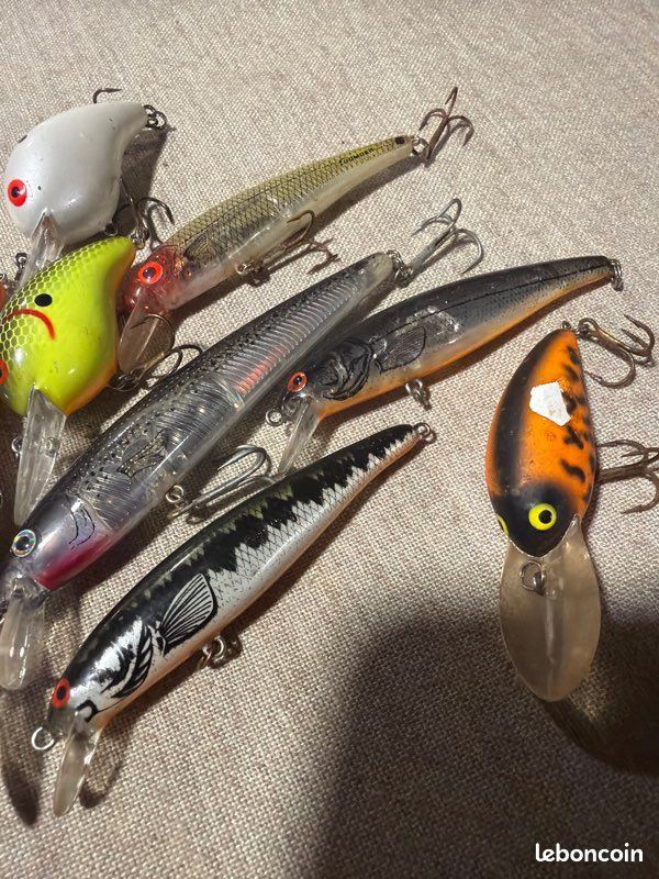 Leurre Reef Runner 4.75″ – 1/2 Oz – Orange Jaune – Topwater – Mer/castor – Occasion
