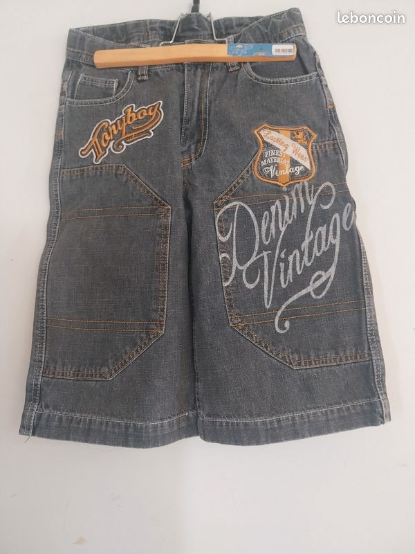 Short en jean (image 1)