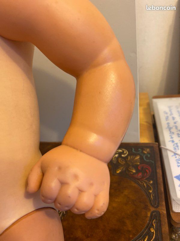Tête De Poupée Ancienne 'Le Souriant' – Maréchal – Années 1950