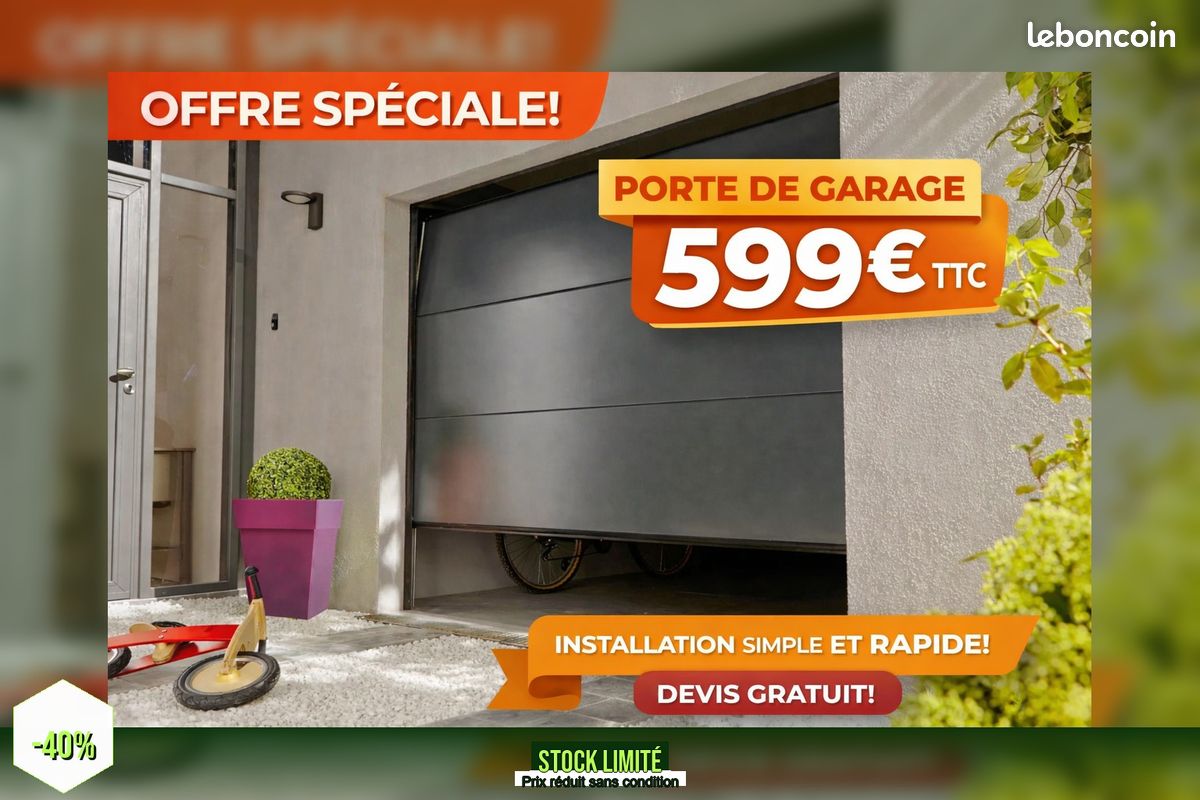 Porte de garage isolée (image 2)