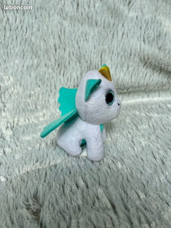 Peluche licorne TY - Kawaii doudou enfant multicolore - Très bon état (image 6)