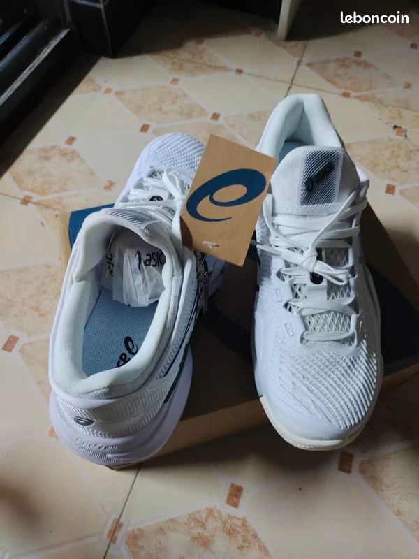 Tennis ASICS Court FF 3 Blanc et noir Homme (image 3)