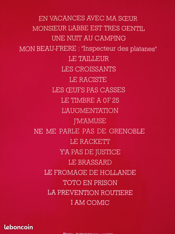 Lot disques vinyles comiques (image 5)