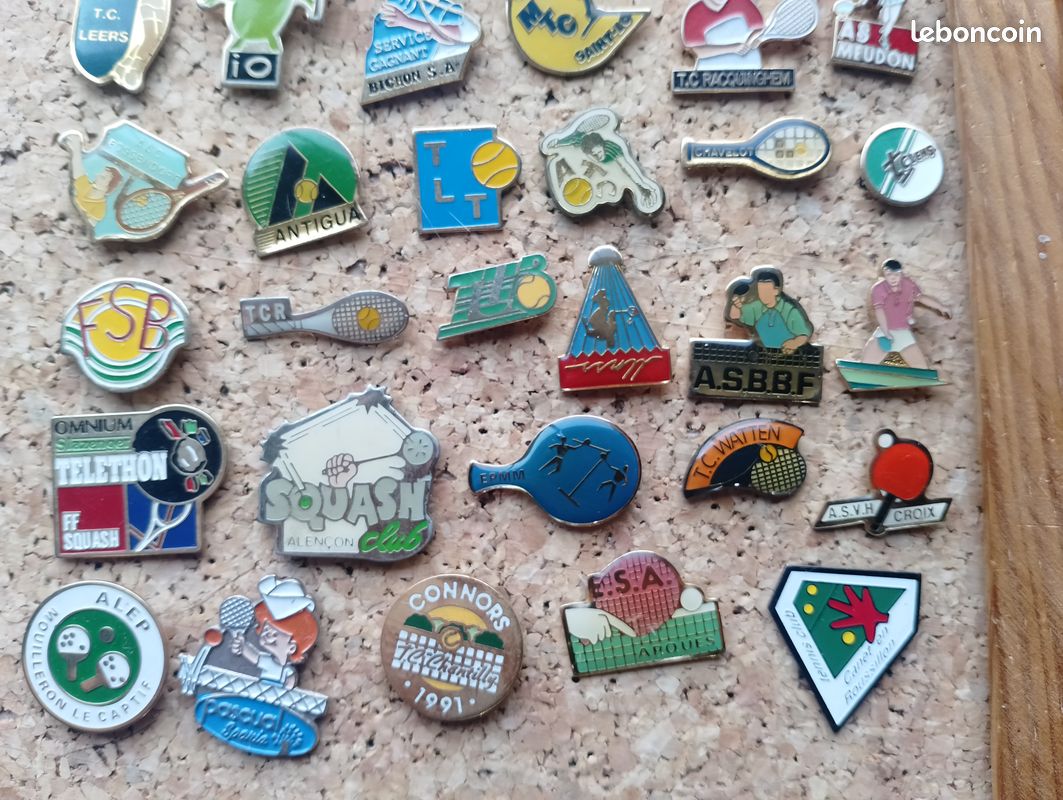 Pin's Vintage Tennis De Table – Collection France – Objet De Collection Olympique