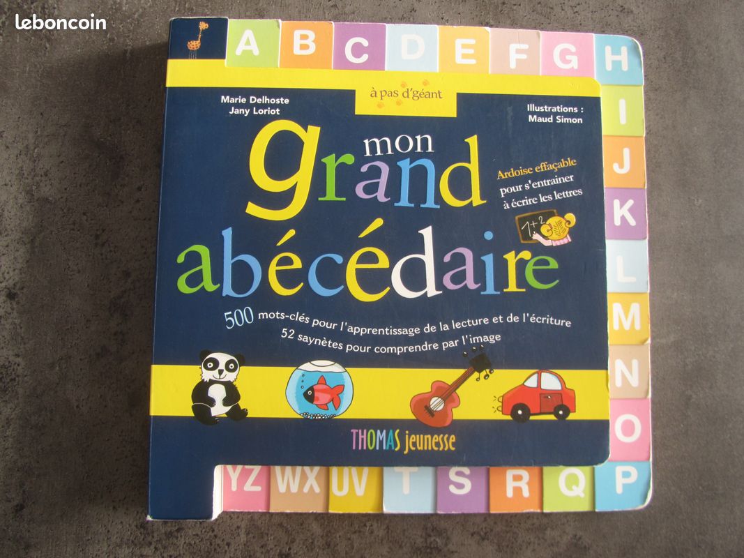 Grand abécédaire cartonné (esbi) (image 1)