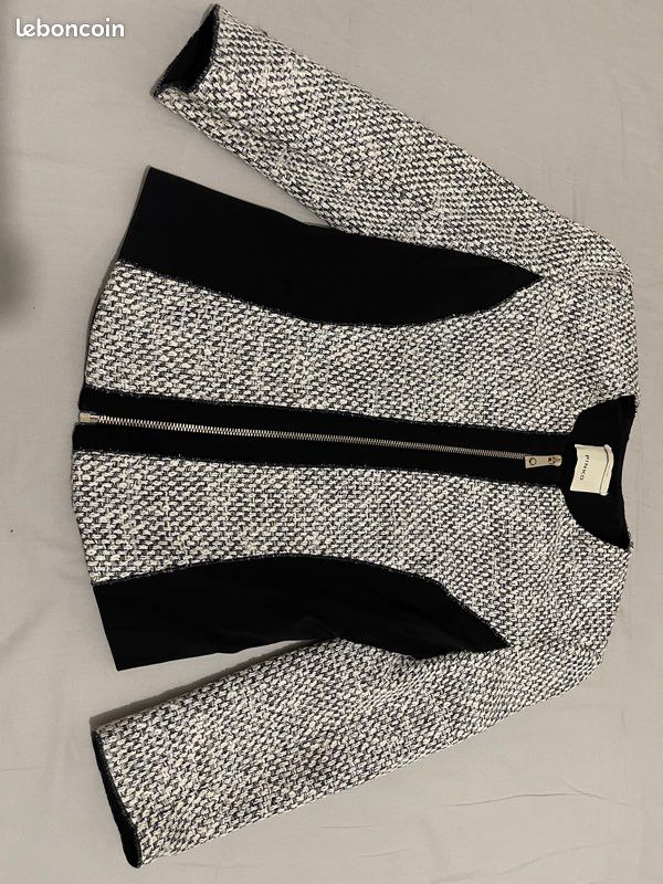 Veste/ Blaser femme bleu marine Zapa (image 4)
