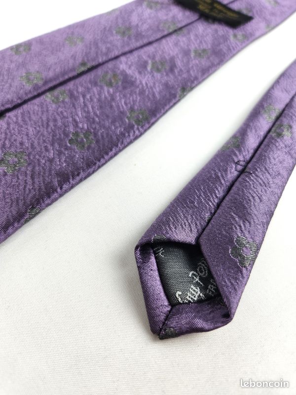 Cravate De Dressage Unique Stockties à Cristaux Violets (occasion)