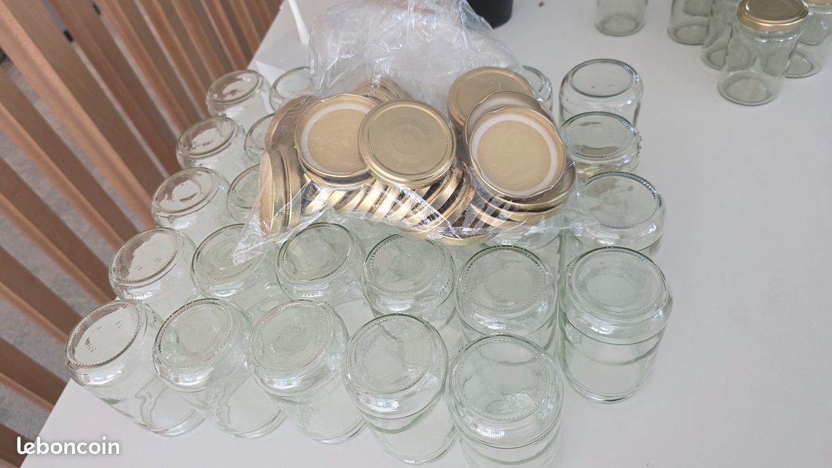 26 pots végétaux + 29 pots verres avec capsule (500g) (image 3)