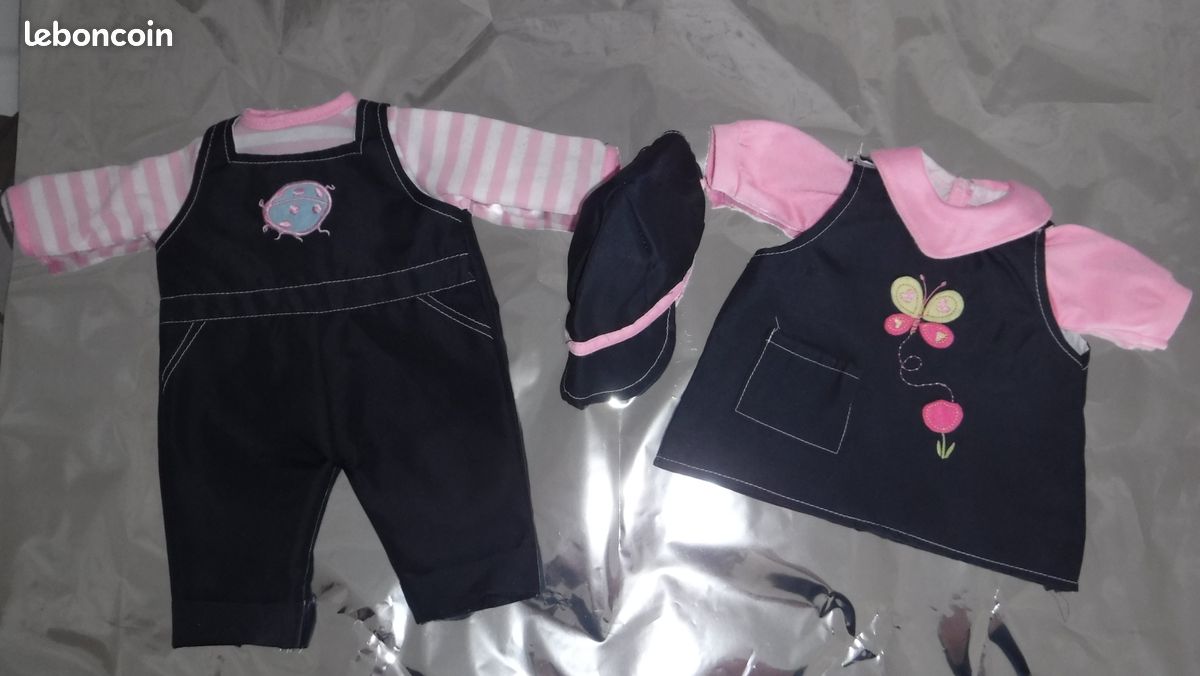 Lot de vêtements pour poupée de 40cm (image 3)