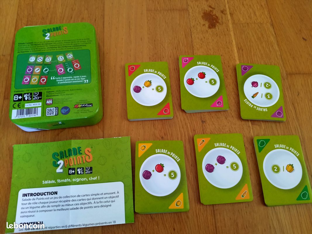 Salade 2 Points - Jeu de société