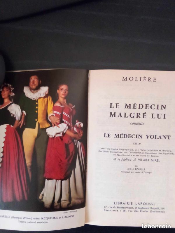Le médecin malgré lui de Molière (image 2)