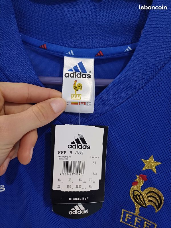 Maillot foot France 1998 (image 3)