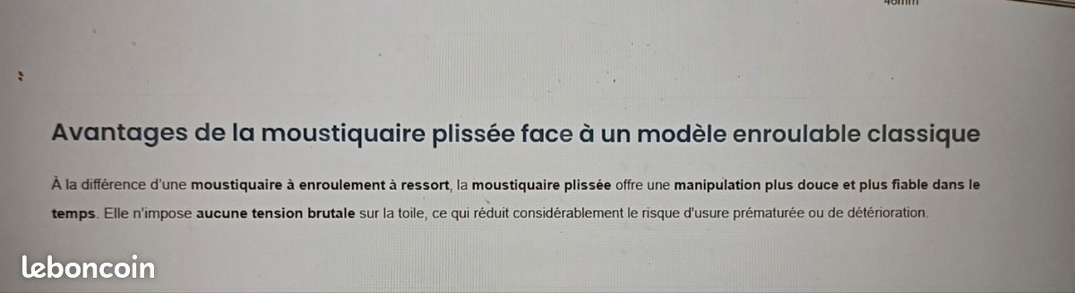 Moustiquaire neuve p porte (image 7)