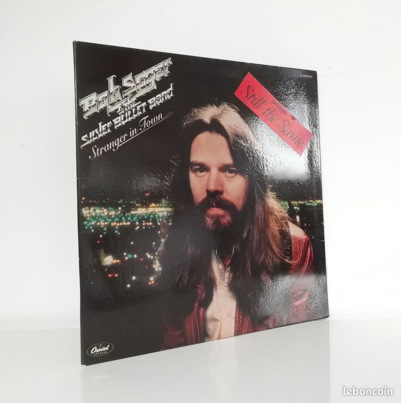 Bob Seger and The Silver Bullet Band Disque vinyle 33 tours LP Stranger in town (image 1)