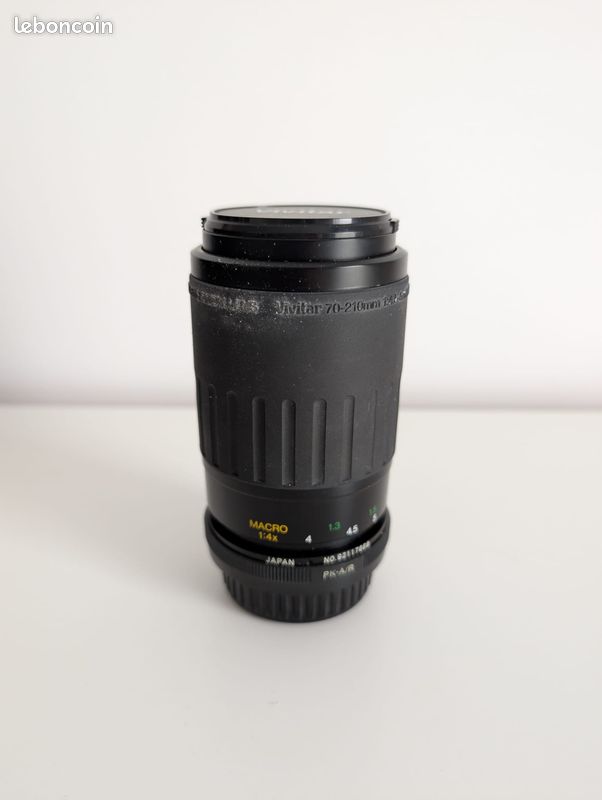 Objectif Zoom Macro Vivitar 70-210mm F/4.5 - Monture Minolta MD Manuelle, Occasion