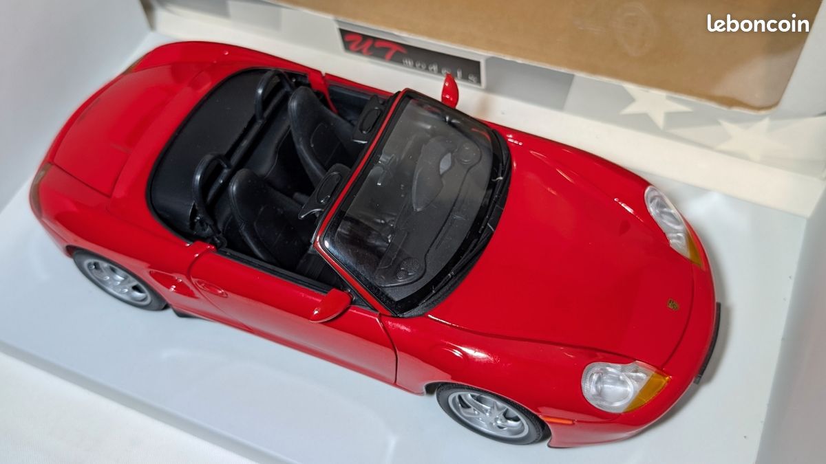 1/18 Porsche Boxster ut models rouge (image 2)