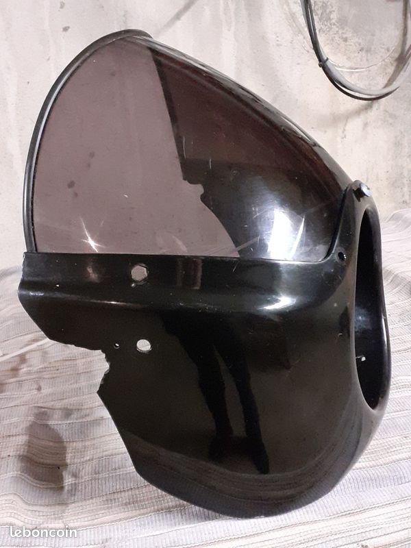 Adaptable 1 bulle café racer street saute vent style guzzi harley honda triumph yamaha morini bsa kawasaki bmw harley davidson . 49 euros (image 2)
