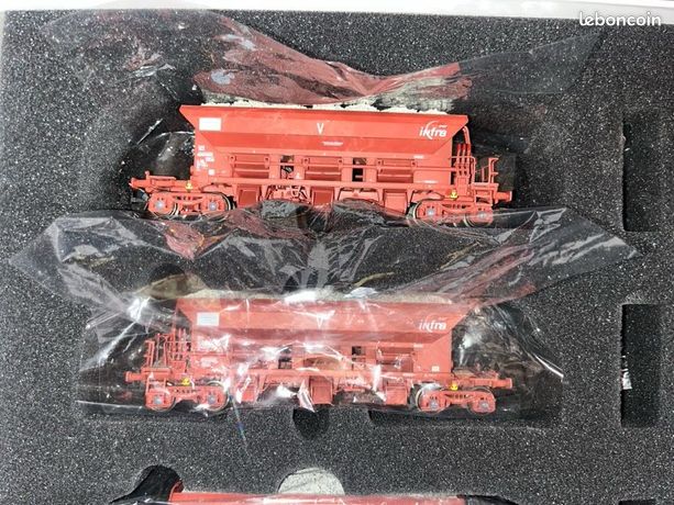 Wagon Trémie à Ballast Type I V HO Mistral Réf 27-01-B005 – Neuf Sous Boîte, échelle Miniature