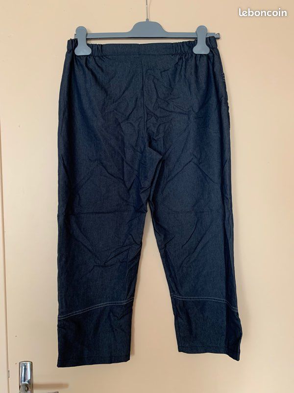 Pantacourt jean femme taille 40 | Cache Cache
