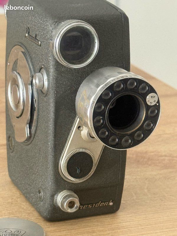 Caméra 8mm BEAULIEU T8 Président – 1954 – Objet De Collection
