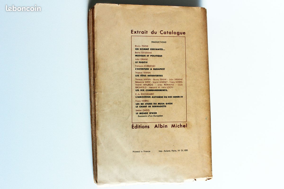 Le Brésil, Terre D'avenir - Stefan Zweig (image 3)