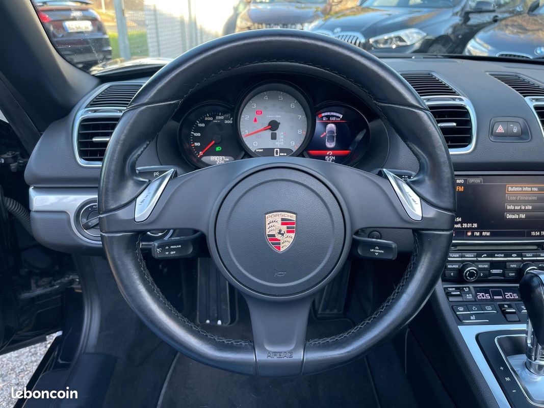 PORSCHE BOXSTER 3.4i S 315 ch PDK - VÉHICULE CONTROLÉ/GARANTI (image 13)