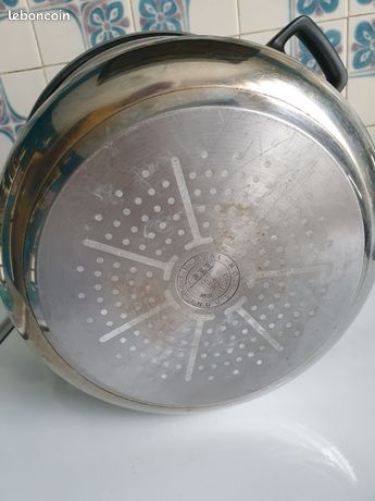 ANCIENNE SUPER Cocotte Minute Seb Aluminium 10 Litres Ovale Série DO