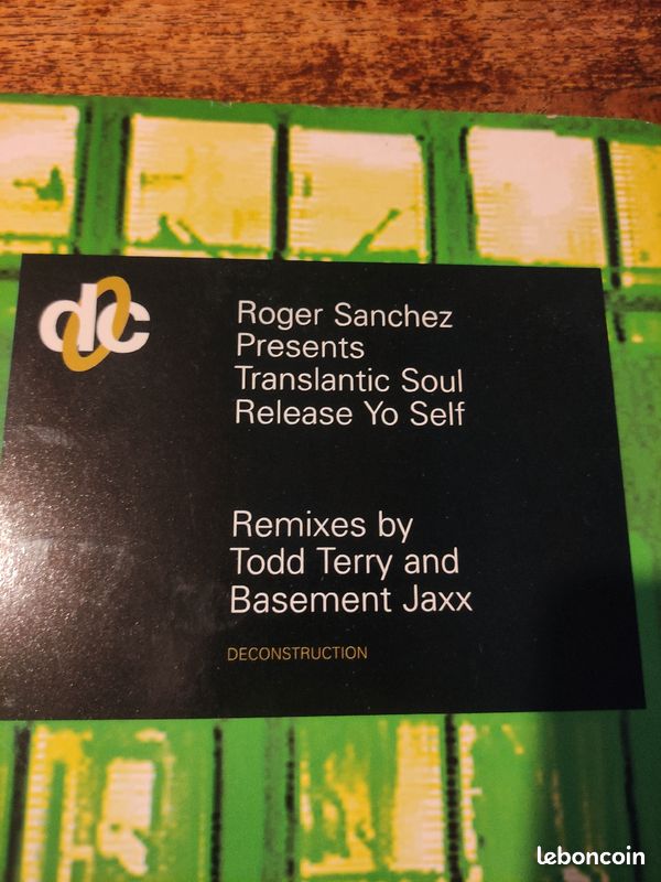 Disque Vinyle Électro Roger Sanchez Transatlantic Soul Release Yo Self (image 4)