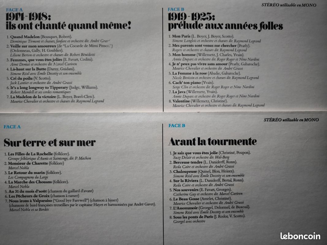 Coffret 12 Disques. Chants et musiques de France (image 4)