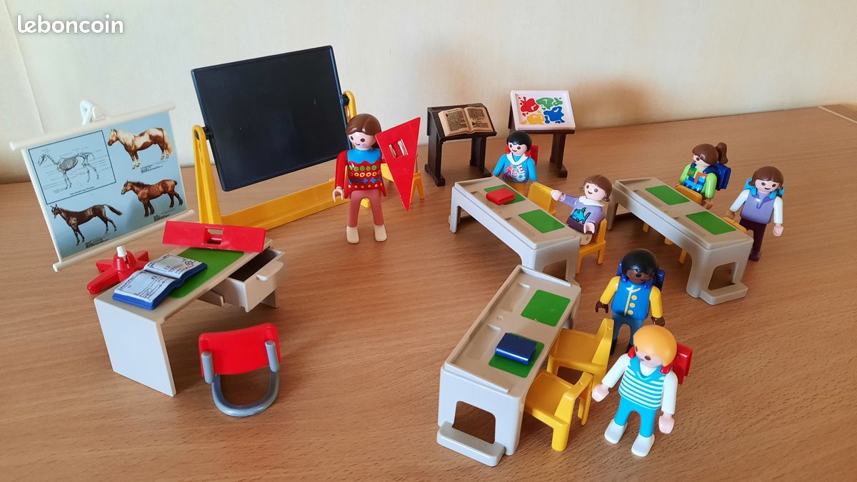 PLAYMOBIL BUREAU DE la Maîtresse d'école Set 5314 Salle de Classe Victorienne EUR 4,99 - FR