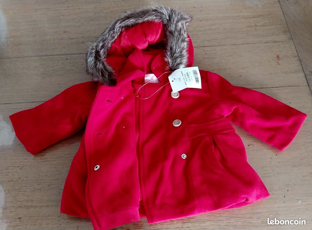 Manteau fille 6mois neuf (image 2)