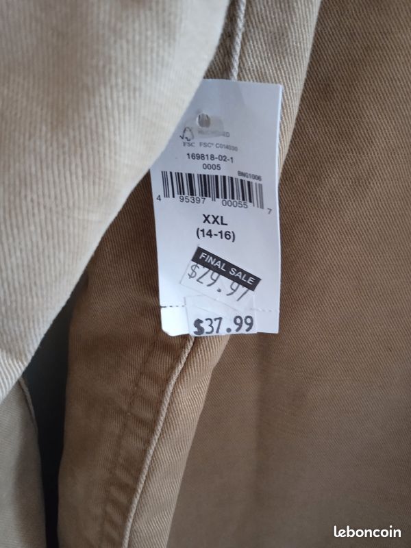 Veste en jean marron (image 5)