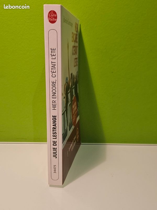 Julie DE LESTRANGE, "Hier encore, c'était l'été" (image 3)